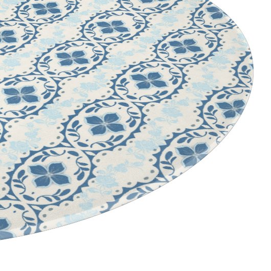 Wander-Blüten Schneidebrett (Ecke)