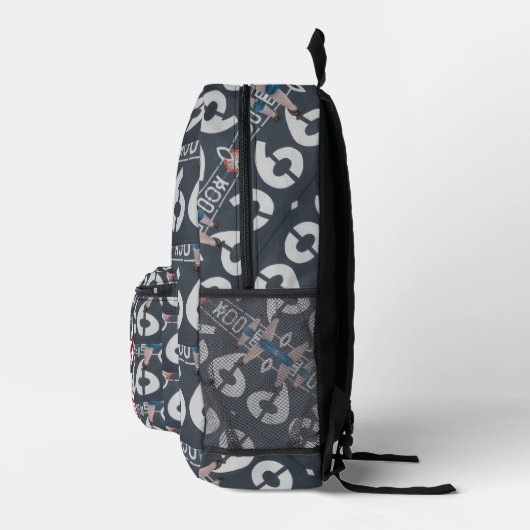 Wander Boldly Bedruckter Rucksack (Rechts)