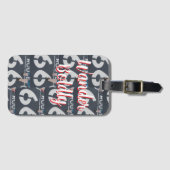 Wander Boldly Gepäckanhänger (Vorderseite (Horizontal))