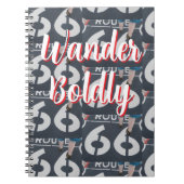 Wander Boldly Notizblock (Vorderseite)