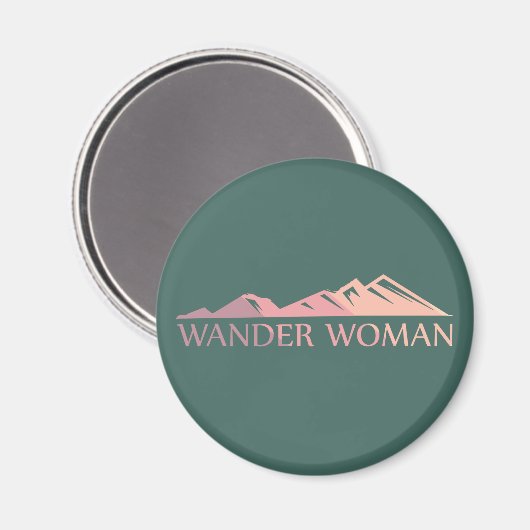 Wander-Camping Magnet (Vorderseite/Rückseite)