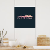 Wander-Camping Poster (Küche)