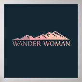 Wander-Camping Poster (Vorne)