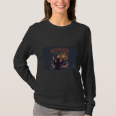 Wander Grafik Langarmshirt T-Shirt (Vorderseite)