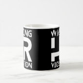 Wander-HR-Verletzung Funny Meme Premium Kaffeetasse (Mittel)