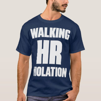 Wander HR Verletzung Weiß Funny T-Shirt
