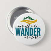 Wander im Freien große, 3 Zoll große runde Taste Button (Vorne & Hinten)