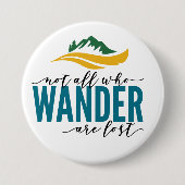 Wander im Freien große, 3 Zoll große runde Taste Button (Vorderseite)