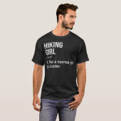 Wander Mädchen Substantiv Definition Wandern Wande T-Shirt (Vorne ganz)