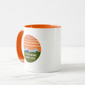 Wander mehr Sorgen weniger Tasse (Vorderseite Links)