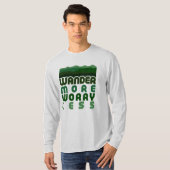 Wander noch beunruhigter T-Shirt (Vorne ganz)