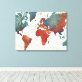 Wander oft immer mit Zitat zuordnen Leinwanddruck (Insitu (Holzboden))