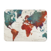 Wander oft immer mit Zitat zuordnen Magnet (Horizontal)