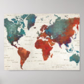 Wander oft immer mit Zitat zuordnen Poster (Vorne)