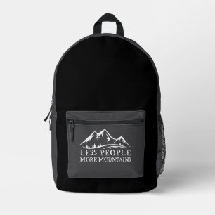 Wander-Rucksack im modernen Bergstil Bedruckter Rucksack