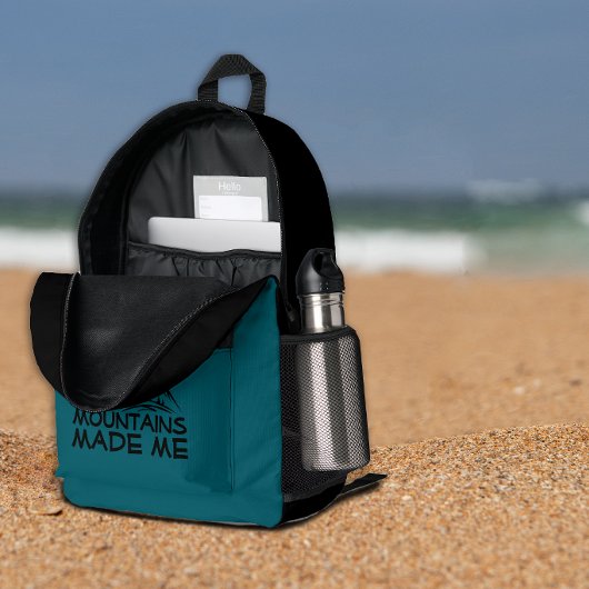 Wander-Rucksack mit lustigem Wander-Zitat Bedruckter Rucksack