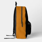 Wander-Rucksack Modern Mountain orange Bedruckter Rucksack (Links)