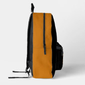 Wander-Rucksack Modern Mountain orange Bedruckter Rucksack (Links)