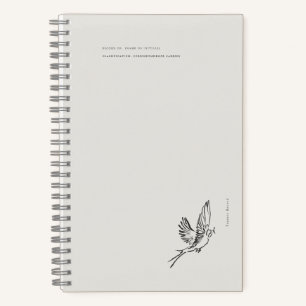 Wander-Schwalbe - Naturalist Menagerie Archiv Notizblock