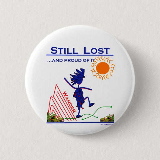 Wander Sill verloren ... und stolz darauf! Button (Vorderseite)