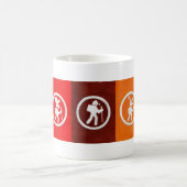 Wander-Tier-Wegmarkierungen Kaffeetasse (Mittel)