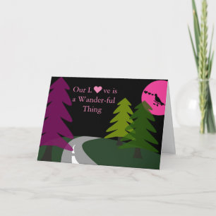 Wander-volle Liebe 2 Karte