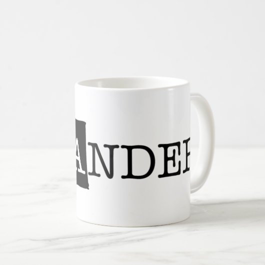 Wander Washington Staat Tasse (VorderseiteRechts)