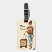 Wander Woman | Gepäckstück Gepäckanhänger (Vorderseite vertikal)