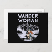 Wander Woman Postkarte (Vorne/Hinten)