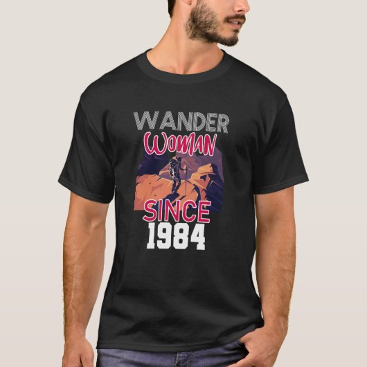 Wander woman since 1984 T-Shirt (Vorderseite)