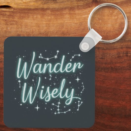 Wander Wwise Schlüsselanhänger (Rückseite)