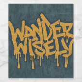 Wander Wwise Weinetikett (Einzelnes Label)