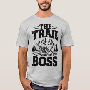 Wanderabenteuer-Geschenk Bergwandern Grafik T-Shirt