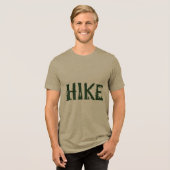 Wanderabenteuer im Freien Tri-Blend Shirt (Vorderseite voll)