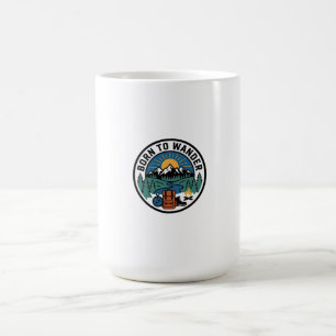 Wanderabzeichen Bergsonnenaufgang Kaffeetasse