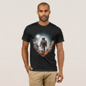 Wanderastronaut T-Shirt (Vorne ganz)