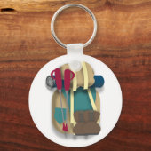 Wanderausrüstung Schlüsselanhänger (Vorderseite)