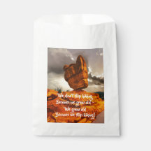 Wanderbalanciertes Rock Gastgeschenk Bag