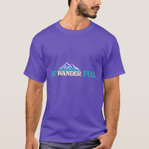 Wanderbarer Wanderer-Gipfel-Sport-Bergsteiger-Gesc T-Shirt