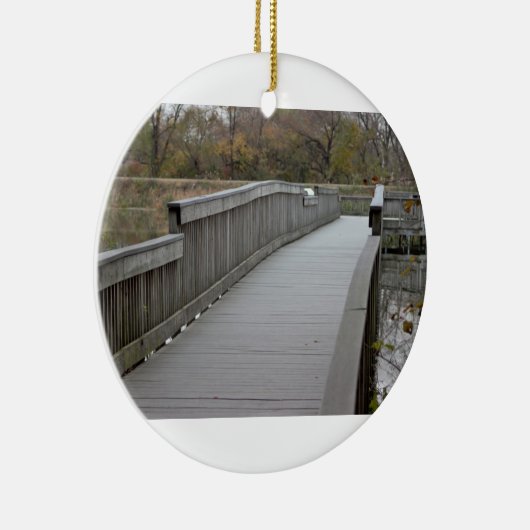 Wanderbrücke Keramik Ornament (Rechts)