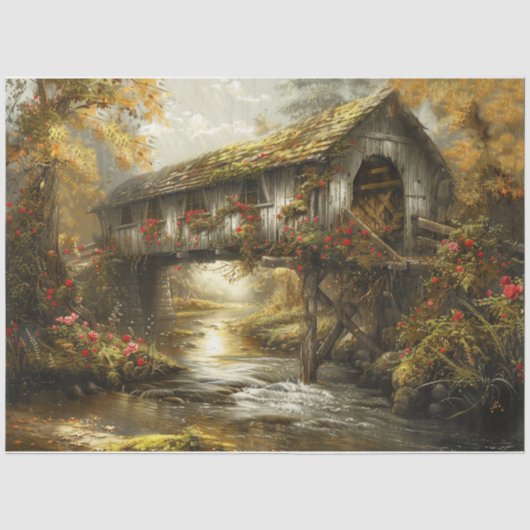 Wanderbrücke Seidenpapier (Vorderseite)