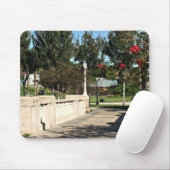 Wanderbrücke um den Mirror-See Mousepad (Mit Mouse)