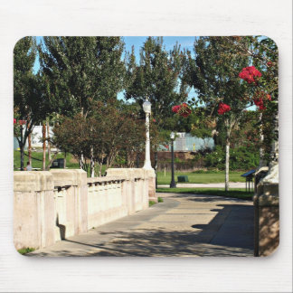 Wanderbrücke um den Mirror-See Mousepad