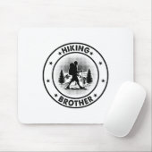 Wanderbruder Bergwanderer Bruder Mousepad (Mit Mouse)
