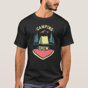Wandercamp Matching Campfire Sommerferienlager T-Shirt