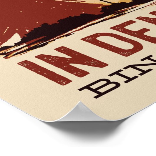 Wanderdeutsch Poster (Ecke)