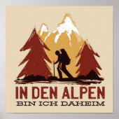 Wanderdeutsch Poster (Vorne)