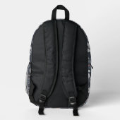 Wandere kühn bedruckter rucksack (Rückseite)