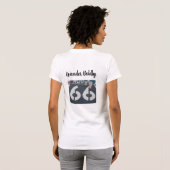 Wandere kühn T-Shirt (Schwarz voll)