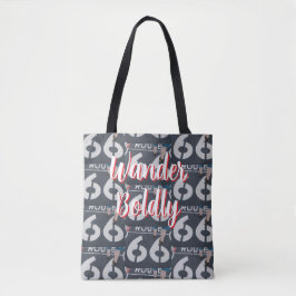 Wandere kühn tasche